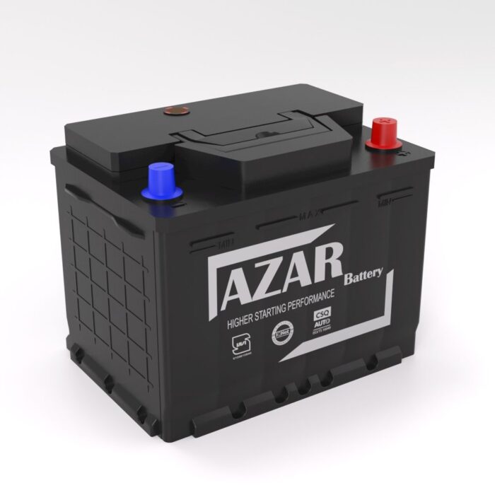باتری خودرویی 55 آمپر آذر باتری - L2 - Image 1