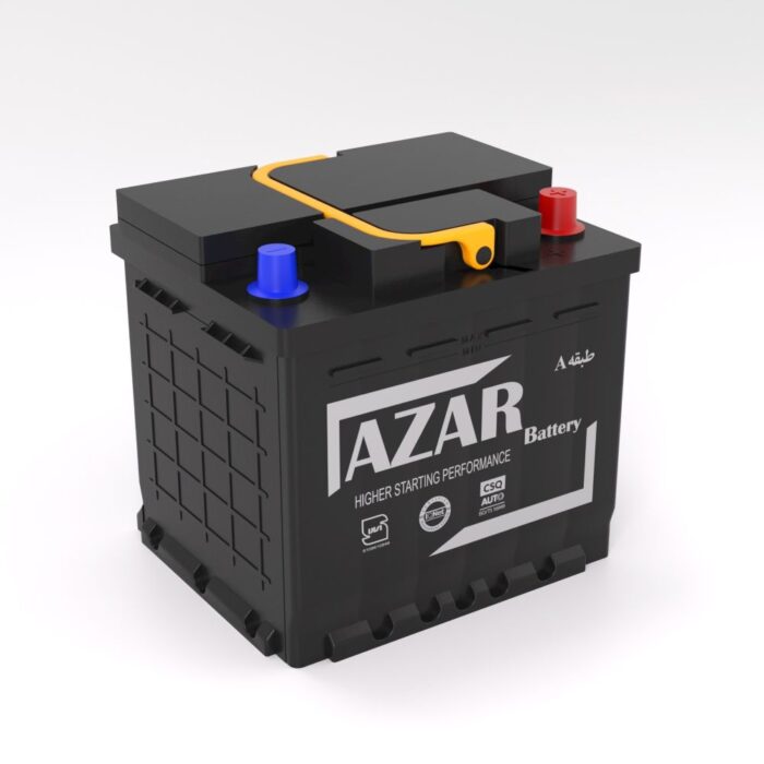 باتری خودرویی 50 آمپر آذر باتری - L1 - Image 1